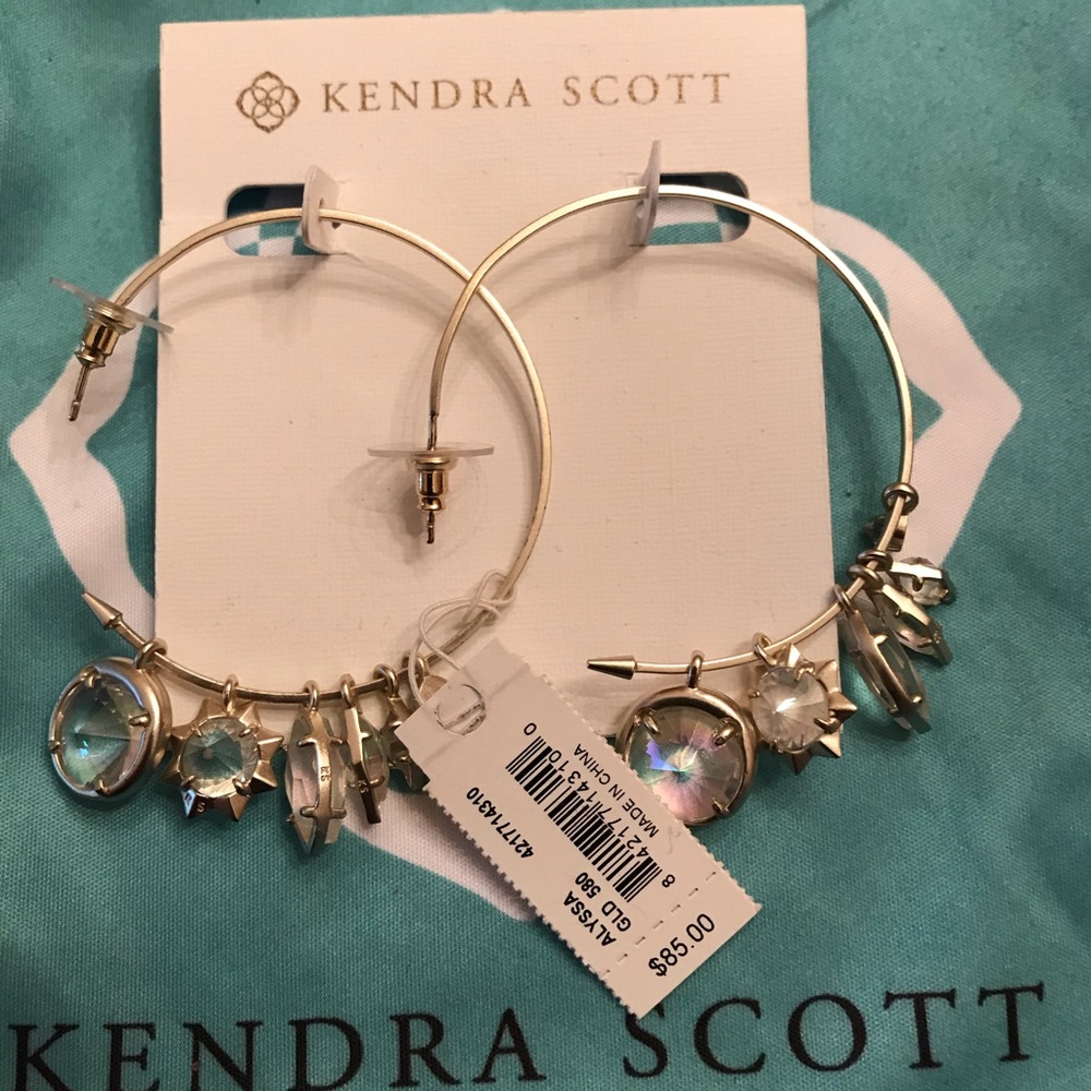 NWT! Kendra Scott Alyssa Earrings